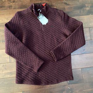 Avalance Quilted Taku Pullover Sz Medium Maroon
